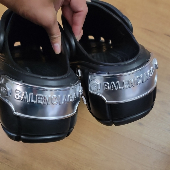 Balenciaga Hardcrocs Black Mule - Picture 9 of 14